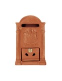 Mailbox with Terracotta Registers